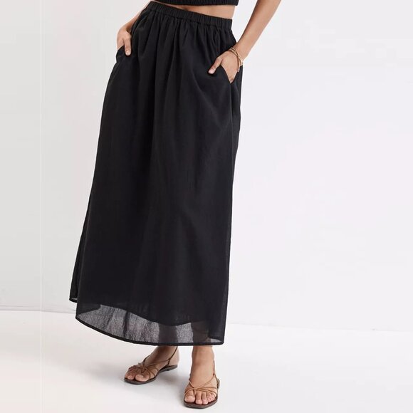 Anthropologie Velvet by Graham & Spencer Black Michie Skirt - Picture 4 of 7